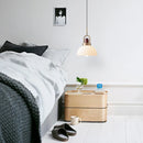 Axyaa Arc Globe Pendant Light Scandinavian style glass ball lamp for home decor