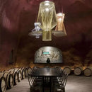 Axyaa Design Iron Pendant Light - Allegretto Suspension for Home & Restaurant