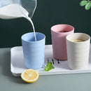 Axyaa Wheat Straw Coffee Cup High Temp Resistant Tea Milk Mug Reusable Portable Mug