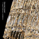 Axyaa Five-Star Hotel Chandelier: Luxury Hall Lighting System for Restaurant Lobby