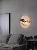 Axyaa Marble LED Wall Lamp: High-class Nordic Lighting Fixture for Living Room, Bedroom, Hallway.