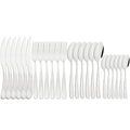 Axyaa 24Pcs Luxury Silverware Set for Elegant Dining