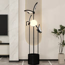 Axyaa LED Floor Lamp Stand Bedside Light for Bedroom & Living Room
