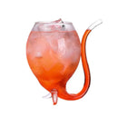 Axya Vampire Cup: Creative Straw Glass for Molecular Cocktails
