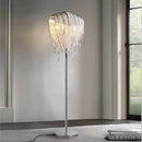 Axyaa Postmodern Tassel Chain LED Floor Lamp Gold/Silver Luxury for Living Room
