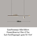 Axyaa Modern LED Ceiling Chandelier for Dining Table Decor