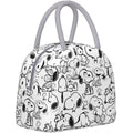 Axyaa Cartoon Dog Insulated Lunch Bag - Large Capacity, Thermal Cooler for School