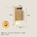 Axyaa Natural Stone Wall Lamp Sconce for Foyer Bedroom Dining Room
