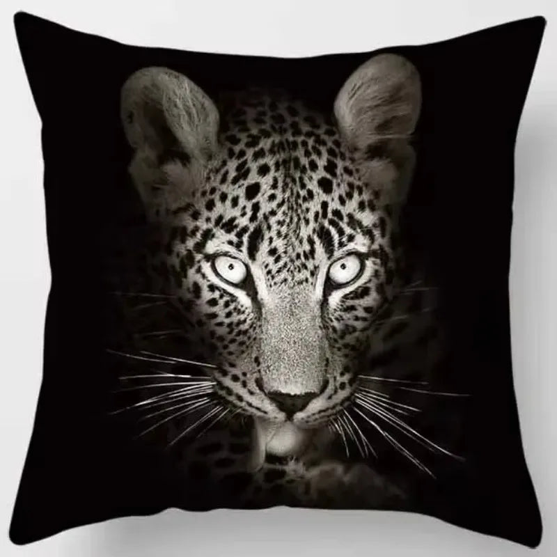 Axyaa African Lion Digital Print Pillowcase Decorative Cover