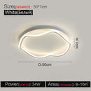 Axyaa LED Bedroom Ceiling Lamp | Modern Minimalist Master Bedroom Lighting