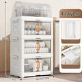 Axyaa Multi-Tier Bowl Rack: Large Capacity, Collapsible Dish Drying & Storage for Kitchen