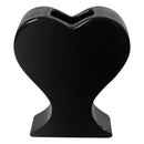 Axyaa Heart-shaped Pink Hearts Ceramic Vase: Home Decoration Flower Arrangement Ornaments