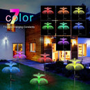 Axyaa Solar Jellyfish Light Decoration: Outdoor Waterproof Fiber Optic Pathway Lawn Patio Decor