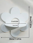 Axyaa Flower Wall Shelf: Cute Nursery Decor, Floating Display Stand for Kids' Room