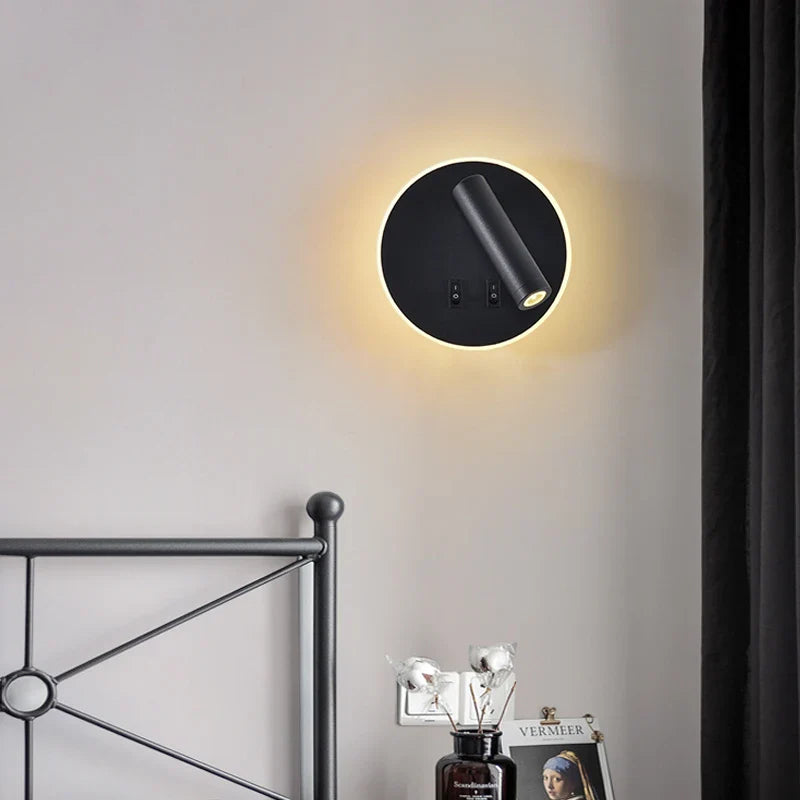 Axyaa Adjustable LED Wall Lamp for Room, Study, Bedside - Indoor Lighting