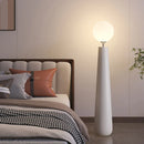 Axyaa Minimalist LED Floor Lamp with Remote Control Dimming for Living Room, Bedroom, Study
