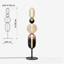 Axyaa Creative Glass LED Floor Lamp for Living Room, Bedroom, Study - Indoor Candy Chandelier