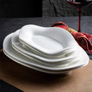 Axyaa Irregular Fish Plate for Molecular Cuisine Restaurant Tableware