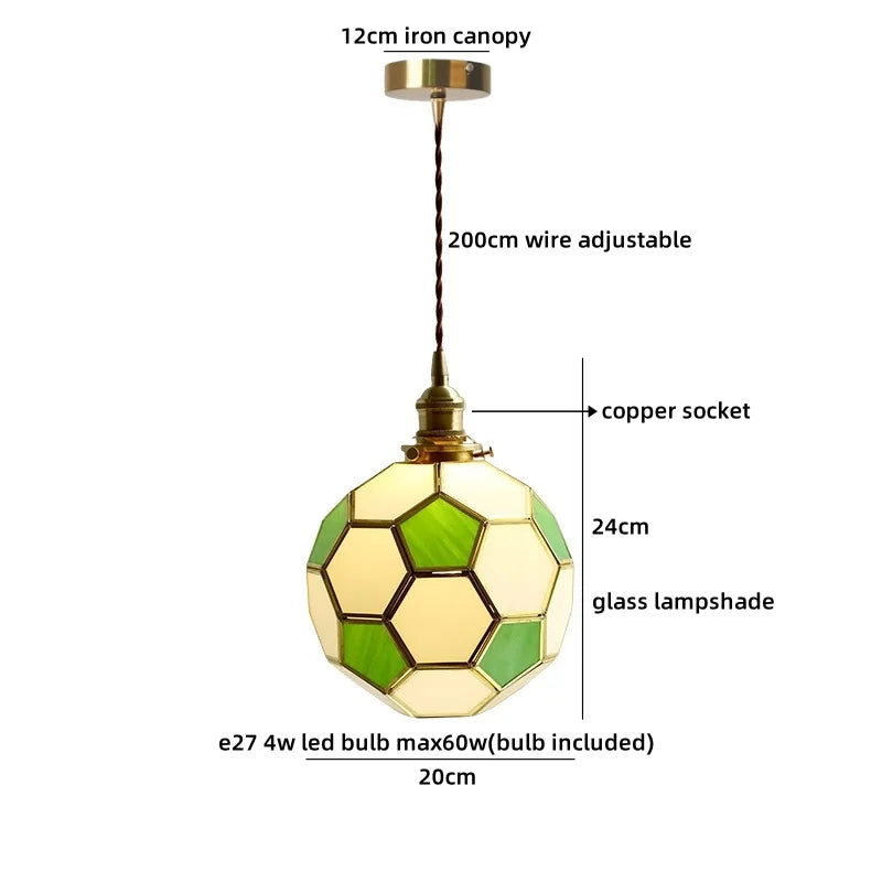 Axyaa Ceramic Shade LED Pendant Light - Japanese Style Bedroom Loft Fixture