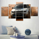 Ford Mustang Shelby-GT500 Coupe Canvas Wall Art Set for Home Decor by Axyaa