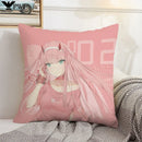 Axyaa Darling in the FranXX Sofa Pillow Covers 45*45 Living Room Decor
