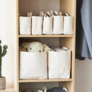 Axyaa Foldable Storage Basket Clothes Organizer - Large Capacity for Wardrobe, Toys, Laundry