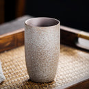 Axyaa Retro Ceramic Coffee Cups - Japanese Style, Vintage Design for Home and Office