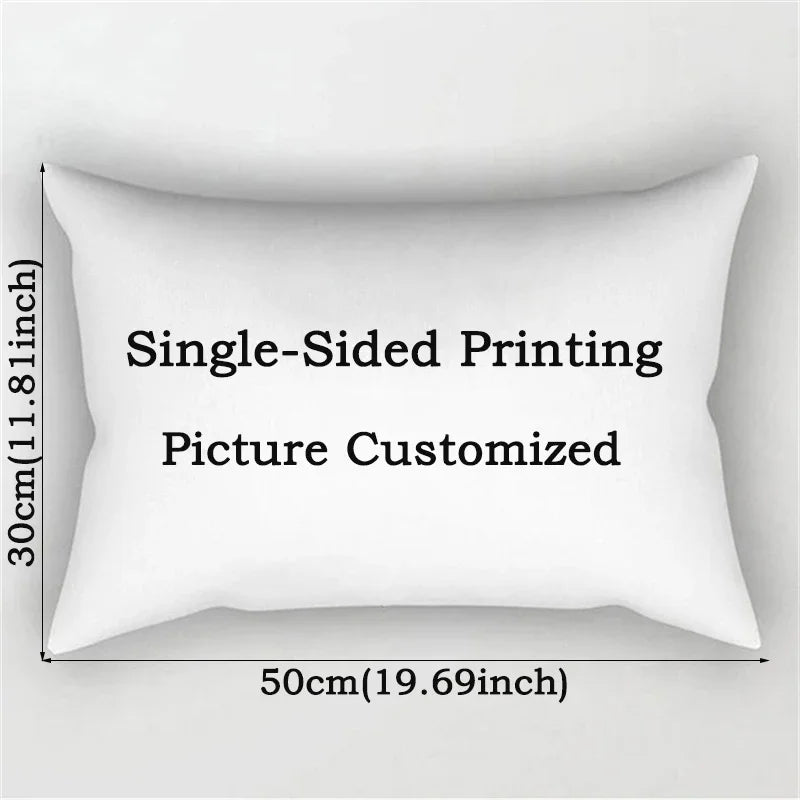 Pink Flower Polyester Pillowcase - Romantic Girl Room Aesthetic Decor