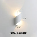 Axyaa Modern LED Wall Lamp 10W Indoor/Outdoor Waterproof Sconce Light