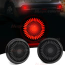 Axyaa LED Rear Bumper Reflector Lights for Toyota Corolla, Nissan Qashqai, X-Trail