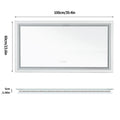 Axyaa Large Bathroom Mirror - Classic Design for Stylish Home Decor