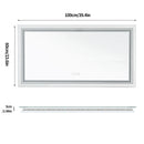 Axyaa Large Bathroom Mirror - Classic Design for Stylish Home Decor