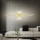 Axyaa LED Strip Wall Sconce Remote Control Bedroom Living Room Home Decor