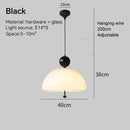 Cream Glass Medieval French Pendant Light by Axyaa for Living Room and Bedroom