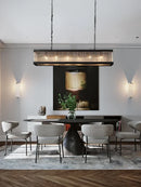 Axyaa Nordic Restaurant Pendant Light Luxury Hanging Lamp for Home, Hotel, and Bar
