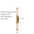Axyaa Modern Copper Wall Lamp for Bedroom, Study, Living Room - High-End Luxury Lighting