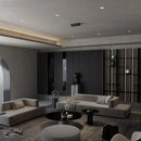 Axyaa 36W LED Surface Mounted Anti-glare Ceiling Light for Foyer and Living Room