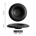 Axyaa Ceramic Western Food Plate Set for Steaks, Desserts, and Salads
