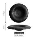 Axyaa Ceramic Western Food Plate Set for Steaks, Desserts, and Salads