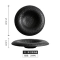 Axyaa Ceramic Western Food Plate Set - Elegant Hotel Tableware & Salad Bowl