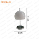 Axyaa Glass Table Lamp: Nordic Luxury Luminaires for Home Decor