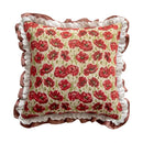 Axyaa Pastoral Style Jacquard Throw Pillowcase Set - Polyester Sofa Cushion Cover