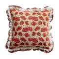 Axyaa Pastoral Jacquard Throw Pillowcase: Decorative Sofa Cushion Cover in Polyester