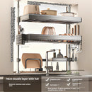 Axyaa Over Sink Dish Drying Rack & Organizer Shelf - Adjustable Multifunctional Storage