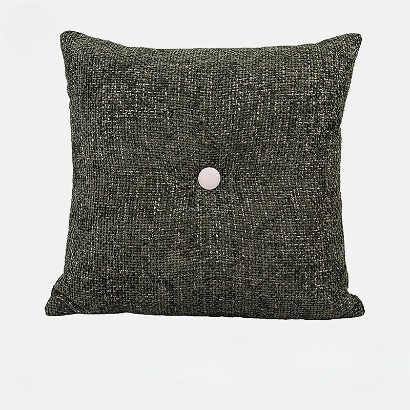 Axyaa Tufted Solid Sofa Cushion Bed Rest Accent Pillow for Living Room Bedroom
