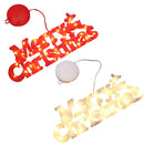 Axya Christmas Lights LED Neon Sign Home Decor Wall Hanging Bar Cafe Decoration