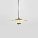 Axyaa Nordic Designer Bedside Pendant Lamp - Light Luxury Conical Flying Saucer Atmospheric Art