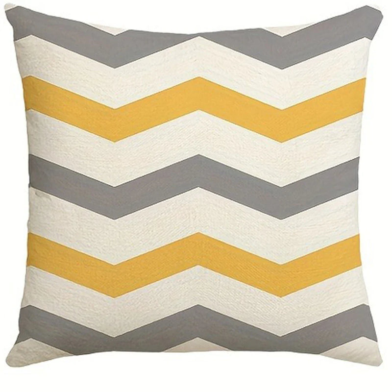 Axyaa Geometric Pattern Printed Pillowcase for Stylish Home Décor