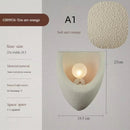 Axyaa Resin Wall Lamp: Elegant LED Lighting for Home, Bedroom, Study, Coffee Shop