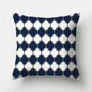 Axyaa Blue Decorative Pillowcase for Home and Office Use